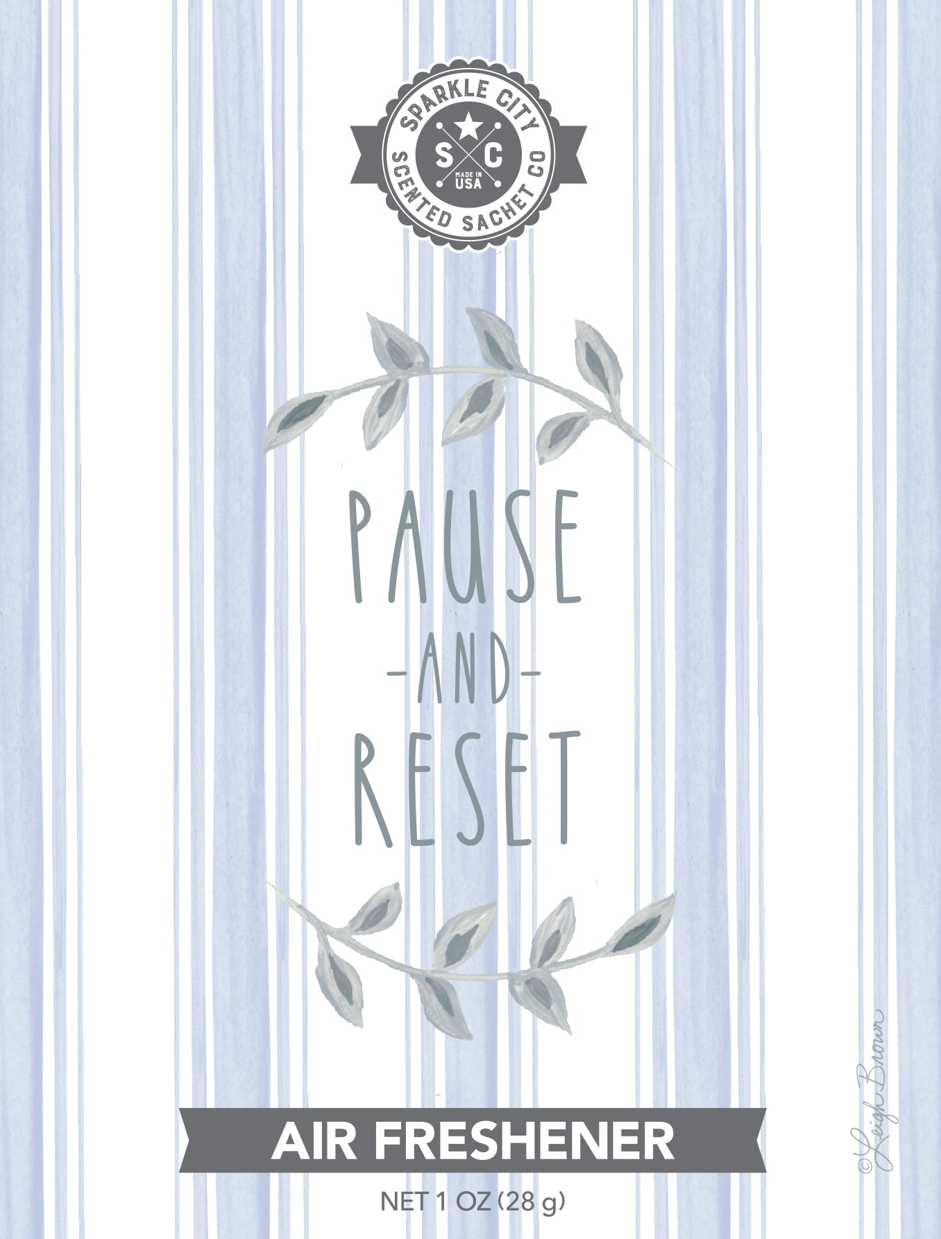 Sparkle City Scented Sachet 2 Pack, Pause & Reset