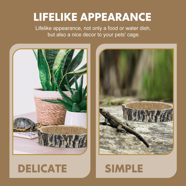 unbranded Para Comida Y De Reptiles Con Apariencia Imitación
