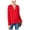Red, variant on INC $59 Womens New 1510 Red V Neck Long Sleeve Hi-Lo Casual Top XS B+B