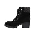thumbnail image 3 of Bella Vita Womens Ethel  Pull On Faux Leather Combat & Lace-up Boots, 3 of 3