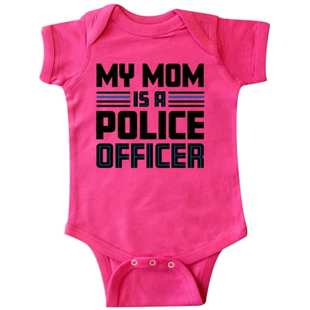 

Inktastic My Mom is a Police Officer Gift Baby Boy or Baby Girl Bodysuit