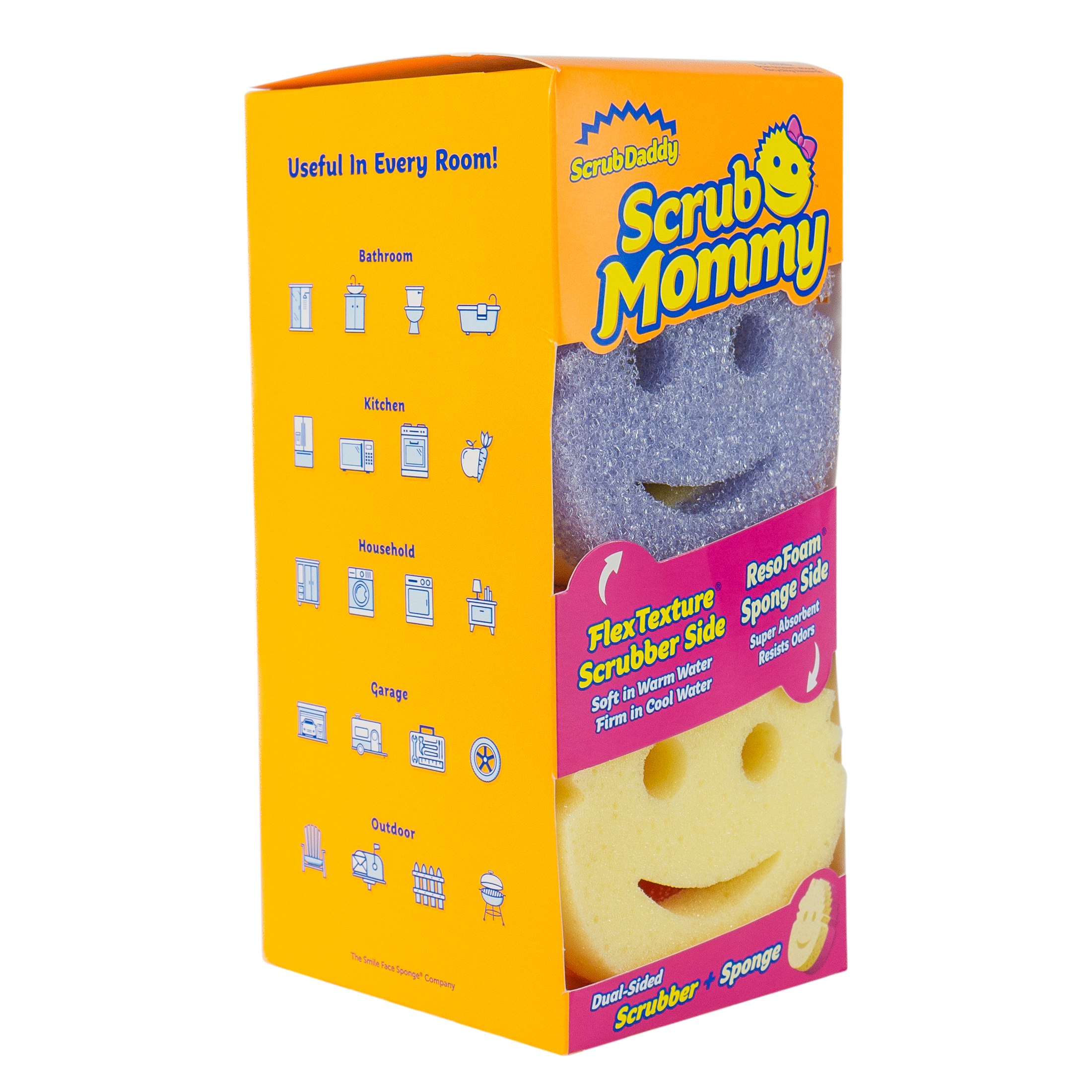 Scrub Daddy Scrub Mommy Cleaning Sponges, 4 Pack photo 2