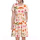 thumbnail image 1 of Easygdp Cherries And Bows para Vestido Transpirable de Mujer, Vestido Suelto de Manga Corta con Pliegues y Bolsillos para el Verano, 1 of 6