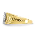 thumbnail image 4 of 10k Yellow Gold Cubic Zirconia Cz Baby Ring, 4 of 9