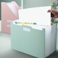 thumbnail image 3 of [Vertical Large Capacity] Retractable Organ Bag Folder Junior High School Student Information Book Desktop File Sorting Artifact Portable Classified Storage Bag, 3 of 4