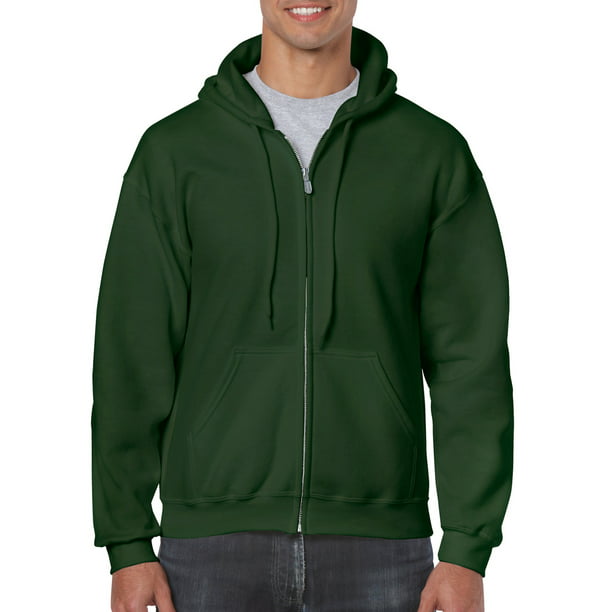 Gildan - Gildan Mens Heavy Blend Full Zip Hooded Sweatshirt, 4XL ...