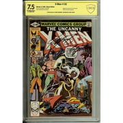 Uncanny X-Men #163 Signed Chris Claremont and Jim Shooter CBCS 8.5