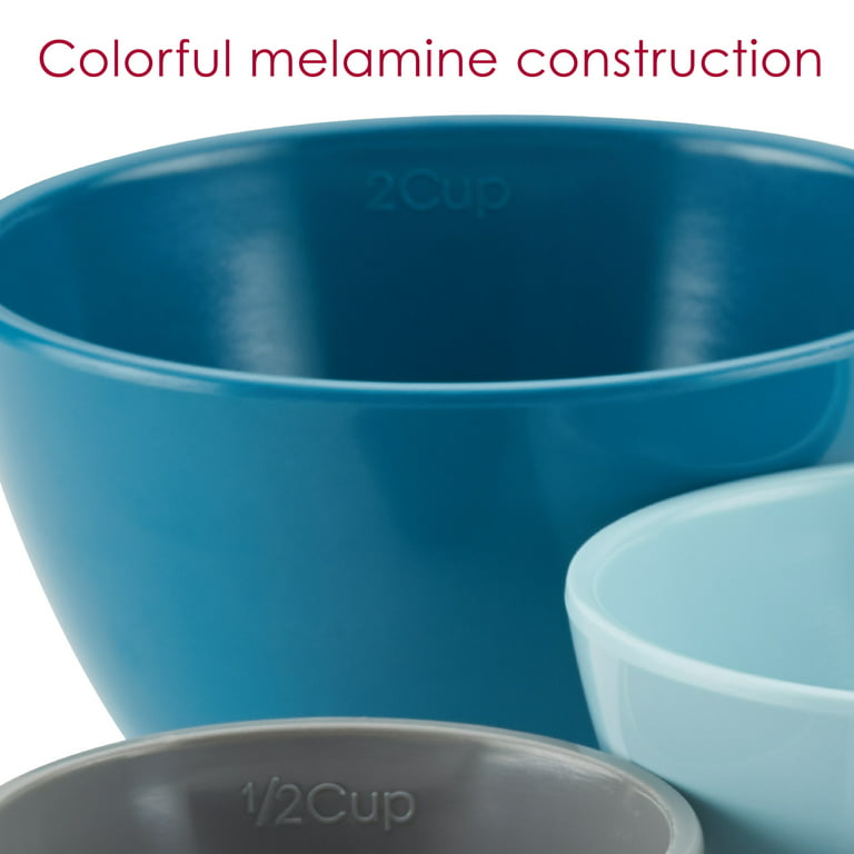 Melamine Measuring Cups & Spoons, Multicolored  Measuring cups, Measuring  cups & spoons, Colorful measuring cups