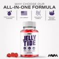 thumbnail image 4 of (2 Pack) Jelly Tide Daily Weight Management Support, JellyTide Advanced Strength Overall Wellness Supplement (120 Gummies), 4 of 6