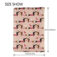 thumbnail image 3 of Rateoe Dachshund Couple Pattern Passport Holder Wallet Leather Mulit-purpose Travel Wallet Credit Cards Case ,Passport Cover for Women Men-6.5 in, 3 of 5