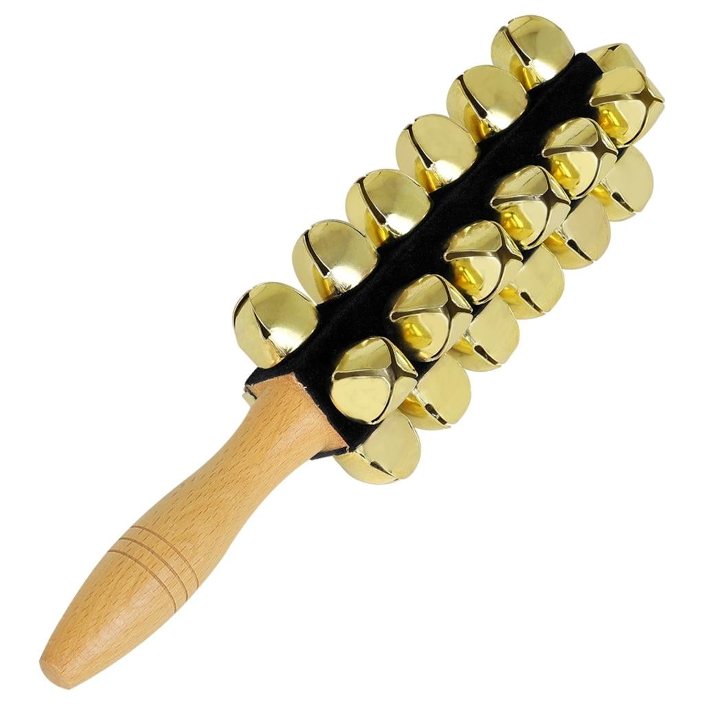 25 Tone Handbell Percussion Instrument For Kids Early Childhood Music Education With Safe Wooden Metal