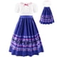 thumbnail image 4 of Niños Encanto Pepa/Luisa Madrigal Cosplay Disfraz De Niñas Vestido De Princesa Uniforme Vestidos Camisa Falda Trajes Traje De Halloween, 4 of 4