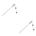 thumbnail image 4 of Wosthever Keep Diving Steel Pointer Rod Ruido Submarino Cosquillas Sonajero Palo de buceo Botella Golpeador Sonda Herramienta de cordón de mano Type4 NO4, 4 of 6