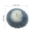 thumbnail image 4 of Unique Bargains 1 Pc Flower Bath Shower Loofah Sponge Body Puffs for Bathroom Gray Black, 4 of 7