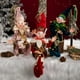 thumbnail image 3 of Home Decor 56CM Lifelike Boy Christmas Plush Toy Elves Tree Ornaments Flexible Burgundy Hanging Man Elf Doll Christmas Kids Gift, 3 of 4