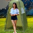 thumbnail image 3 of Spacious Dressing Changing Room, Multi-functional Pop Up Tent For Outdoor Activities, Portable Pop Up Privacy Tent With Instant Privacy Shelter, Outdoor Camping Bathroom For Hiking And Picnics, 3 of 5