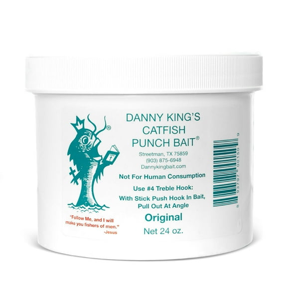 Danny King Catfish Punch Bait | 24oz | Original Flavor