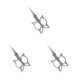 thumbnail image 2 of Kenally Tijeras de costura de moda y duraderas para bordado y costura Tijeras de bordado fáciles de platear Type1 NO1, 2 of 6