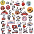 thumbnail image 1 of 35 piezas Parche termoadhesivo Rojo Verde Snoopy para Niños, 1 of 2