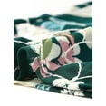 thumbnail image 5 of Unique Bargains Women's Peter Pan Collar Lace Embroidered Floral Shirt Blouse M Dark Green, 5 of 5