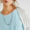 thumbnail image 3 of Collier de perles long coloré: Collier de mode de la plage bohémienne pour les filles, 3 of 10