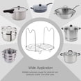 thumbnail image 3 of YOPTOP With handles Compatible with Instant Pot Accessories 6 Qt 8 Quart  Pressure Cooker Trivet Wire Steam Rack  Great for Lifting out Whatever Delicious Meats & Veggies You Cook,none,none, 3 of 7