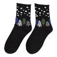 thumbnail image 2 of Gibobby Calcetines de punto frío para mujer 1Pair Fashion Rolled Socks Cotton Mid Tube Casual Christmas Polka Dot Socks (Amarillo, Unitalla), 2 of 4