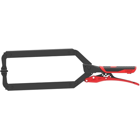 UPC: 0850002199031 | Armor AUTOMATIC 19  Locking C Clamp Welding With Swivel Pad (19CC)