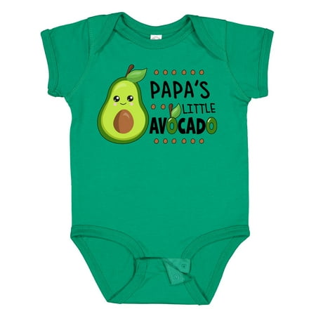 

Inktastic Papa s Little Avocado with Cute Baby Avocado Gift Baby Boy or Baby Girl Bodysuit