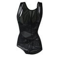 thumbnail image 2 of Defitshape Women's Postpartum Body Shaper Slimming Shaper Wedding Spandex Cami Sexy Soft Open Bust Bodysuit Shaper Black 12, 2 of 4