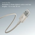 thumbnail image 7 of Beats USB-A to USB-C Woven Cable (1.5 m/ 5 ft) - Surge Stone, 7 of 7
