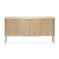 thumbnail image 3 of Michael Amini Malibu Crest Wood & Marble Sideboard - Blush, 3 of 17