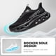 thumbnail image 5 of Zapatillas Deportivas Slip On para Mujer ALLSWIFIT Negras Talla 6, 5 of 9