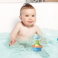 thumbnail image 5 of Baño de bebé Juguetes de bañera Aerosol de agua eléctrico Cocodrilo flotante Juguetes de ducha para niños Amigos de baño Juguetes de bañera infantil 10x10x10cm (sin batería) Feliz Sencillez, 5 of 5