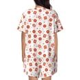 thumbnail image 3 of Bingfone Pastry Print Pajamas Sets for Women Soft Short-Sleeved Pjs with Lounge Shorts Two Piece Sleepwear, 3 of 8