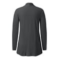 thumbnail image 4 of Women's Lightweight Open Front Cardigans Long Sleeve Casual Soft Drape Fall Cardigan, 4 of 5