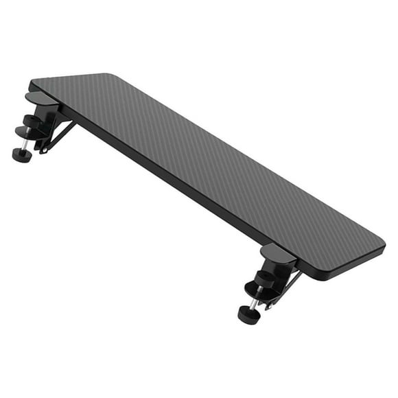 Foldable Ergonomic Desk Extender Tray Computer Elbow Extender Tray Punch Free Arm Support Rest Large