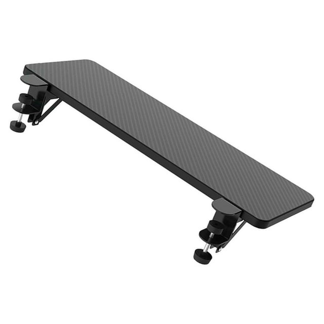 Plateau d'Extension Ergonomique Pliable pour Bureau, Plateau d'Extension pour Coude d'Ordinateur, Support de Bras Sans Perçage, Repose-Bras Grand