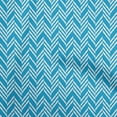 thumbnail image 1 of oneOone Silk Tabby Medium Blue Fabric Geometric Sewing Fabric By The Yard Printed Diy Clothing Sewing Supplies 42 Inch Wide, 1 of 4