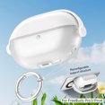 thumbnail image 2 of Estuche para auriculares con asa giratoria, protección integral, silicona, diseño dividido y suave, para Huawei Freebuds Pro4/Pro3, universal., 2 of 8