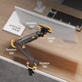 thumbnail image 2 of Monitor Mount,Fits 17-30" or Bigger Computer Monitors(Within 19.8lbs), Adjustable Stand with Tilt Rotation Swivel Function, Desk Mount F80, 2 of 5