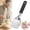 Silver A, variant on Stainless Ice Cream Scoop Spoon,Flat Edge Heavy Duty Scooper with Handle,For Scooping Distributing Frozen Foods,1PC,Silver