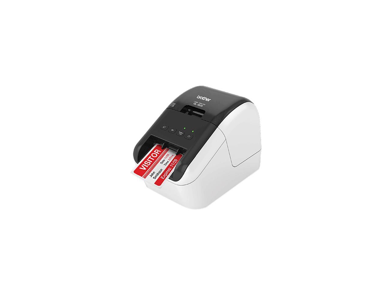 Brother QL-800 High-Speed Professional Label Printer, Black & Red Printing - image 2 of 9
