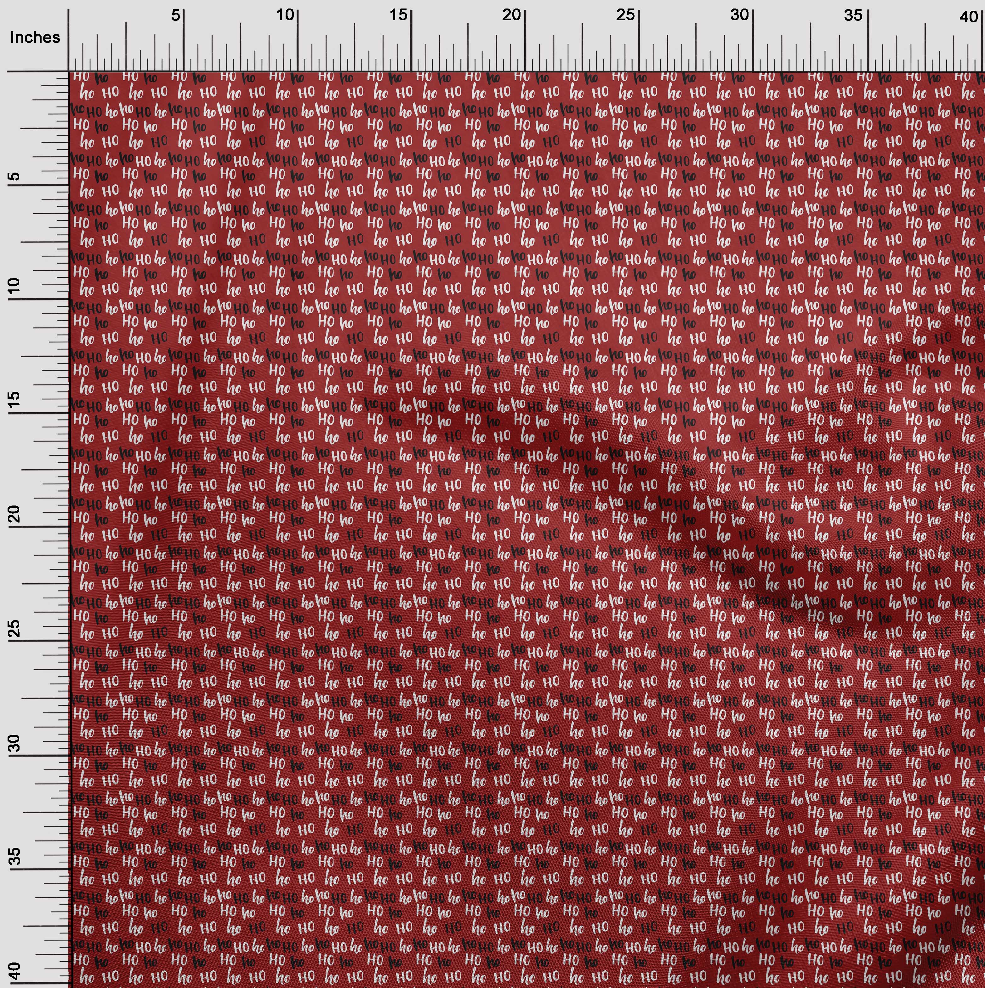 oneOone Viscose Chiffon Red Fabric Christmas Sewing Material Print Fabric By The Yard 42 Inch Wide