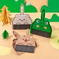 thumbnail image 2 of Mini Recogedor de Escoba,Juego de Limpieza Pequeño de Bonitos para Niños,Juguetes para Juego de Imitación, Juego de Ayudante de Limpieza para Niños Pequeños, Oso, 2 of 5
