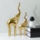 thumbnail image 3 of Estatuillas de oficina Zulema 2 uds Hijo Oro linda escultura, 3 of 8