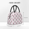thumbnail image 2 of Balery Cute Poodle Dog Bolsa de Almuerzo para Mujeres, Caja de Almuerzo, Bolsa de Almuerzo Pequeña Impermeable, Tote de Almuerzo Reutilizable con Gran Capacidad, 2 of 6