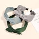 thumbnail image 4 of Diademas con lazo anudado para mujer, diadema con nudo a la moda, diadema con orejas de conejo, diademas anchas, diadema elástica, 4 of 5