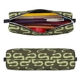 thumbnail image 2 of Honeii Green Snake Pattern Pencil Case, Pencil Pouch, Pencil Case Small, Pencil Pouch Aesthetic, PVC Pencil Pouch, Pencil Bag, Makeup Pouch, 2 of 7