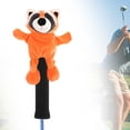 thumbnail image 1 of Funda de madera para cabeza de Golf DYNWAVEMX Mapache Naranja, 1 of 8